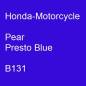 Preview: Honda-Motorcycle, Pear Presto Blue, B131.